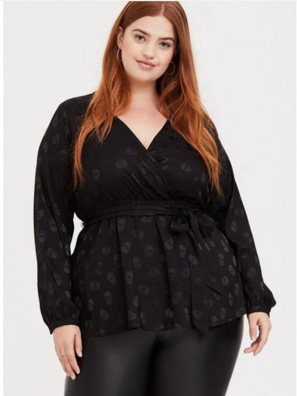 Torrid Shimmering Skull top